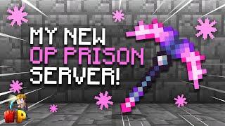 MY BRAND *NEW* OP PRISON SERVER   Minecraft Prisons  1.8-1.17