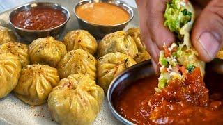 अब हरबार इसी तरहसे मोमोज बनाओगे बेस्ट रिज़ल्ट Veg Momos Recipe with Momos Chutney Easy Momo Recipe