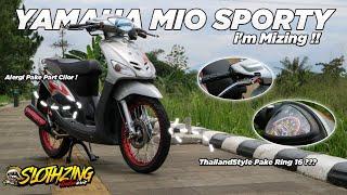 Review Yamaha Mio Sporty Ala Thailand Style By Slohtzing Indonesia  Ini Dia Om Dibalik Mio Viral