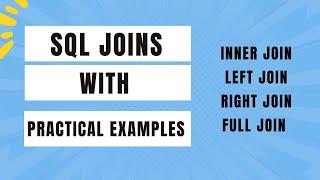 SQL Joins with Examples - Inner Join Left Join Right Join and Full Join