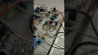 Arduino Drum Machine & DR110 kick and snare on breadboard