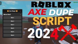 Axe Dupe Script in Lumber tycoon 2  FREE ROBLOX UPDATED 2024