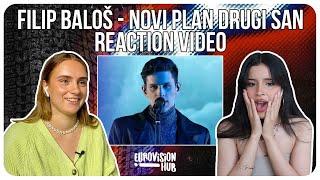 Filip Baloš – Novi plan drugi san  Pesma za Evroviziju 2023 Reaction  Eurovision Hub