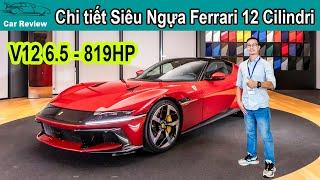 Chi tiết Ferrari 12 Cilindri vừa ra mắt Doanh Nhân Quốc Cường đã chốt 1 xe đầu tiên Việt Nam