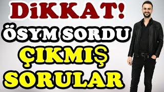 YKS 2024  ÇIKMIŞ SORULAR üzerinden SORU TAHMİN  Tyt Ayt Tarih 2024