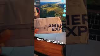 Another new credit card #Amex