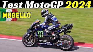 Test MotoGp & Moto2 Mugello Circuit May 14 2024 - Yamaha & Aprilia Quartararo Rins Savadori