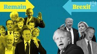 EU referendum explained Brexit for non-Brits  Guardian Animations