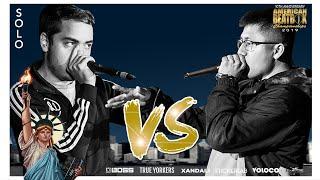 Audical vs Rayul  Solo Battle Finals  ABCX  American Beatbox Championships 2019