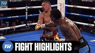 Jeremiah Nakathila Knocks out & Upsets Miguel Berchelt  FIGHT HIGHLIGHTS