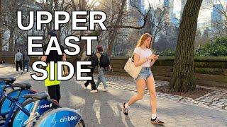 NEW YORK CITY Walking Tour 4K - UPPER EAST SIDE