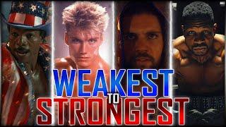 Ranking RockyCreed Opponents from Weakest to Strongest