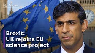 Brexit UK rejoins EU’s Horizon science programme
