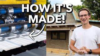 Our Best Buy Metals Roof Arrives Factory Tour & Color REVEALED  Abandoned Shed to Tiny House