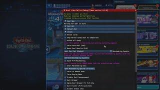 Yu-Gi-Oh Duel Links Steam Mod Version 8.5.0 Drool Links Saliva Mod Menu Overlay