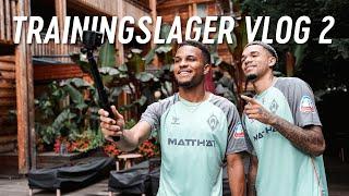 Trainingslager Vlog Nr. 2 mit Justin & Felix  Hoteltour Youngsters und mehr  SV Werder Bremen