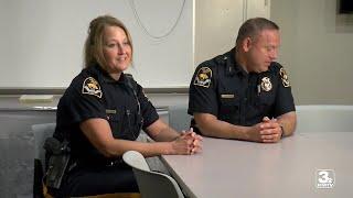 MOVING FORWARD Married OPD officers share passion for serving the community