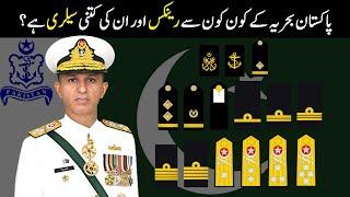 Pakistan Navy Officers Ranks And Salary  Pakistan Navy Insignia And Salary