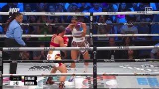Amanda Serrano TKOS Stevie Morgan In The 2nd Round - MVP Boxing - 7202024