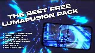 BMB Dans *FREE* Lumafusion Preset Pack 2.0 The *BEST* Free Mobile Editing Pack For Lumafusion ️