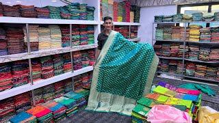 Banarasi sadiyo ka wholesaler Avadh textile market wala