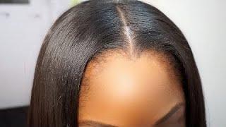 DETAILED- HOW TO DO AN INVISIBLE TRADITIONAL WEAVE  MIDDLE PART LEAVE OUTSEW IN2024🪡