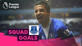 Excellent Everton Goals  Cahill Sigurdsson Mirallas  Squad Goals