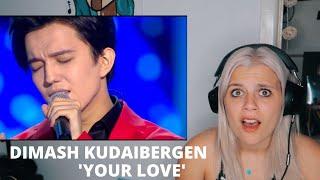 SINGER FIRST REACTION TO DIMASH YOUR LOVE NO WAY