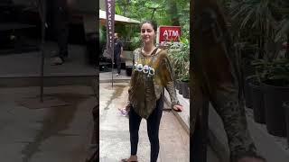 Ananya pandey arrived for gym workout #ananyapandey
