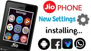Jio phone new settings app download and install  2020 new tricks  100% real proof  Jio Tech Tamil