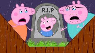 George Please Come Back Home  Peppa Pig Funny Animation