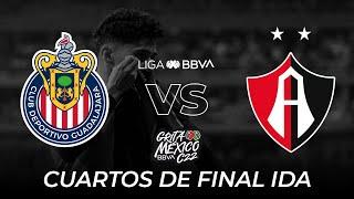 Resumen y Goles  Chivas vs Atlas  Liga BBVA MX - Grita México C22 - Cuartos IDA