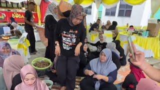 Cik B  Gotong Royong Bubur Asyura Kelantan Di Wisma DSV Ipoh