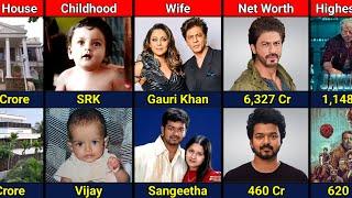 Comparison Shah Rukh Khan VS Thalapathy Vijay