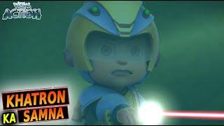 Vir Fight  Vir Robo Boy  Khatron Ka Samna  S3  240  Hindi Cartoons For Kids  Action