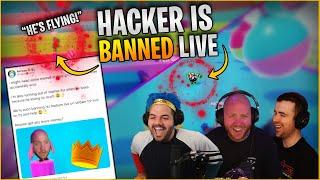 FALL GUYS HACKER BANNED LIVE - TIMTHETATMAN COURAGEJD DRLUPO