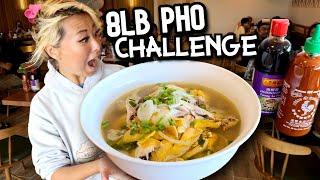 UNDEFEATED 8LB PHO CHALLENGE at Pho Ga Thanh Thanh in Philadelphia Pennsylvania #RainaisCrazy