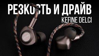 Драйвовые IEM наушники для рока и не только - Обзор KEFINE Delci