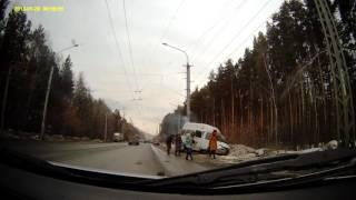 Взрыв маршрутки. Миасс. 07 03 2017.