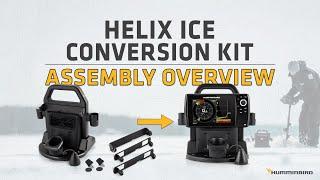 HELIX ICE Conversion Kit - Shuttle Assembly Overview  Humminbird