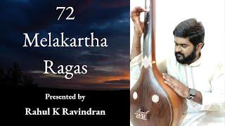 72 MELAKARTHA RAGAS  Rahul K Ravindran  With Keyboard Notation and details of all the Chakras