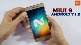 Android 7.1.2How To Install MIUI 9 With Android Nougat On Redmi 3S3X3S Prime 2018 Hindi