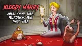 Asal usul BLOODY MARRY #HORORMISTERI  Kartun Hantu Animasi Horror