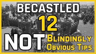 BECASTLED ►12 NOT Blindingly Obvious Tips  ► New RTS City Builder Strategy Game 2021