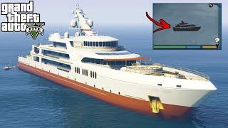 How To Find Secret Driveable Yacht In GTA 5 Story Mode?Secret Location