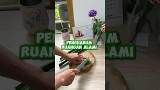 Pengharum ruangan alami dari daun pandan dan daun salam