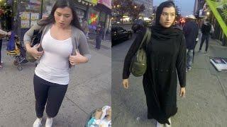 10 Hours of Walking in NYC as a Woman in Hijab