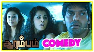 Arrambam full movie comedy scenes  Arrambam  Thala Ajith  Arya  Nayanthara  Tamil comedy scenes