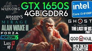 GTX 1650 Super + I3 9100F & 16GB Ram - Test In 10 Games In 2024 