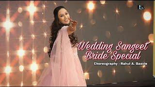Wedding Sangeet Dance  Bride Performance  Yeh Ishq Hai  Choreography Rahul A. Basole 